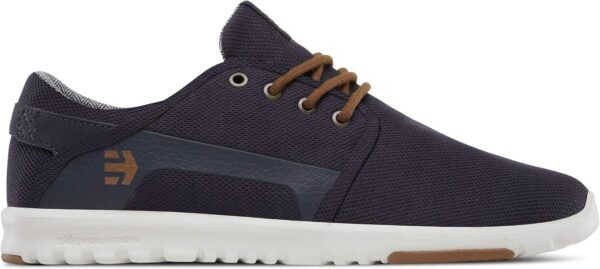 Etnies Scout Skate Schuhe Herren Sneaker Schwarz Navy Gold-0