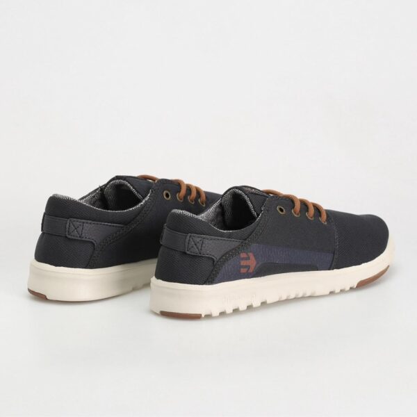Etnies Scout Skate Schuhe Herren Sneaker Schwarz Navy Gold-3