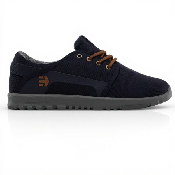 Etnies Scout Sneaker Herren Skateboardschuhe Blau Navy Gold
