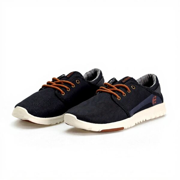 Etnies Scout Sneaker Herren Skateboardschuhe Blau Navy Gold