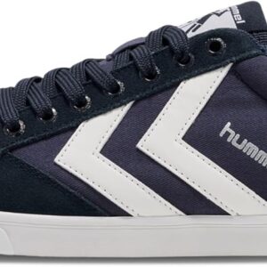 hummel Slimmer Stadil Low Sneaker Herren Dress Blues Weiß-0
