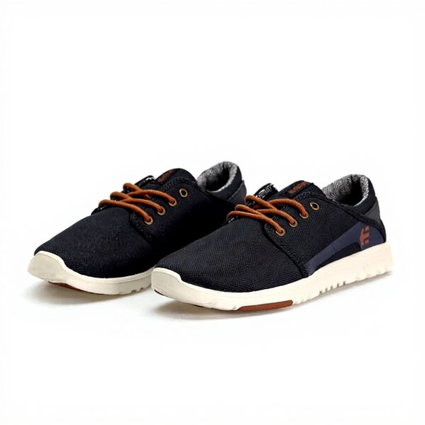 Etnies Scout Sneaker Skateboardschuhe Navy Gold Herren