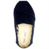 TOMS Alpargata Damen Espadrilles recycelte Baumwolle Schwarz
