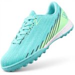 Vizari Tesoro Turf Fußballschuhe Kinder PU-Sohle Aqua Mint
