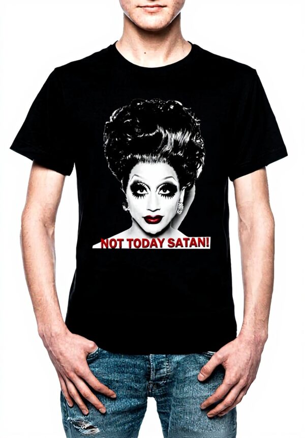 Bianca Del Rio Herren T-Shirt Schwarz Elegant Gemütlich