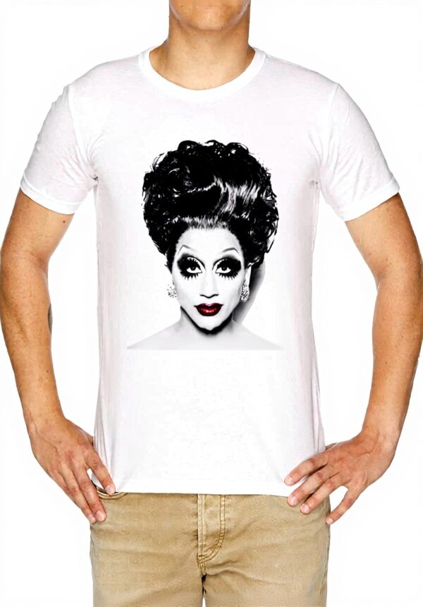 Bianca Del Rio Herren T-Shirt Weiß Elegant Gemütlich