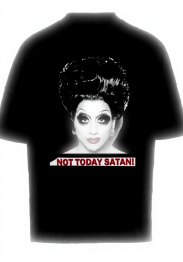 Bianca Del Rio Baggy T-Shirt Schwarz Unisex Kurze Ärmel