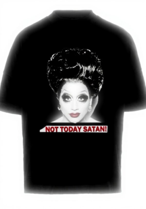 Bianca Del Rio Baggy T-Shirt Unisex Schwarz Kurze Ärmel