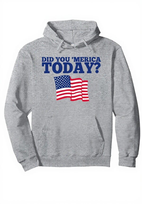 Patriotischer Kapuzenpullover America Today Funny 4th July